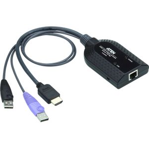 Aten KA7188 KVM-adapter, CPU-module, USB HDMI Virtual Media KVM-adapterkabel, KVM schakelaar kabel