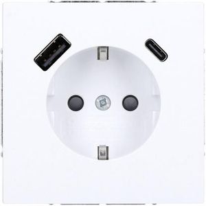 Busch-Jaeger, Stopcontacten, BUSC wandcontactdoos SCHUKO