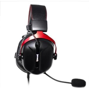 Redragon Cybill Black RGB Lighting Gaming Headphones (Bedraad), Gaming headset, Zwart