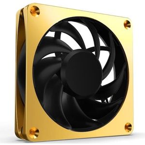 Alphacool - Apex Stealth Metal - Ventilator - Goud - Zwart - 120mm