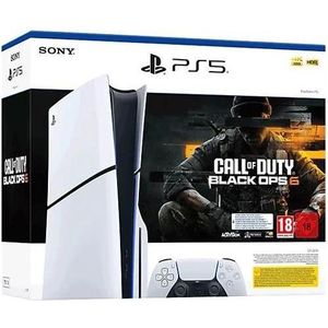 Sony - PlayStation 5 Slim Disc Edition - Spelcomputer - Zwart - 1TB opslag