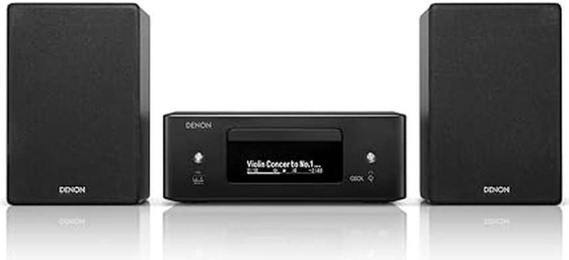 Denon - CEOL N12DAB - Alles-in-één Systeem - Zwart - Met CD-speler en DAB/FM-radio