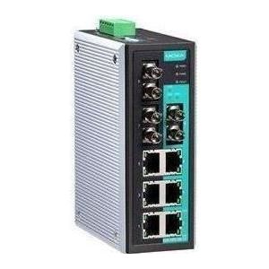 Moxa EDS-309-3M-ST-T - Unmanaged Ethernet-switch met 6 10100BaseT(X)-poorten, Netwerkschakelaar