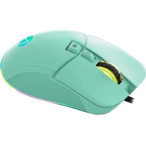 Stealth Lichtgevende PRO Gaming muis-Mint, Muis