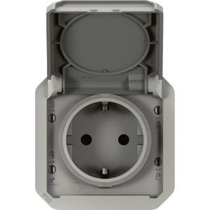 Plexo - Beschermende Contactdoos - Vochtige Ruimtes - IP44 - IP55 - IK07