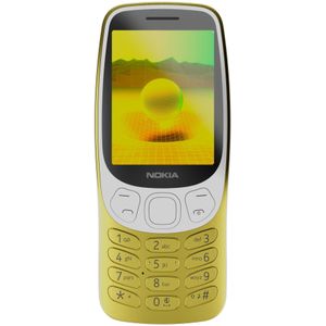 Nokia 3210 (2024) (2.40"", 128 MB, 2 Mpx, 4G), Sleutel mobiele telefoon, Goud