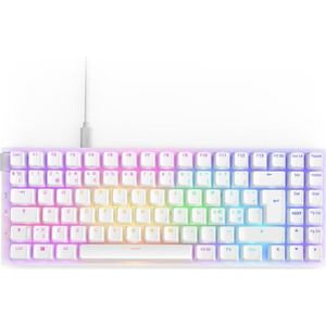 NZXT Functie 2 MiniTKL Switch Keyboard, wit (NL, Bedraad), Toetsenbord, Wit