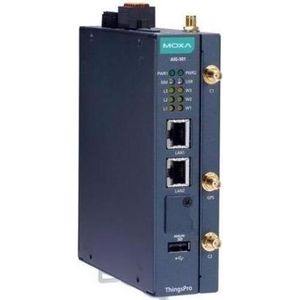 Moxa AIG-301-T-AP-AZU-LX - 2-poorts Modbus naar Azure geavanceerde IIoT gateways met Arm Cortex-A7, Router