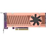 QNAP - QM2-2P-384 - Opslagcontroller - PCIe 3.0 - Low-Profile