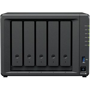 Synology - DS1525+ - Netwerkopslag - Zwart - 5Bay - 20TB met 5x4TB Plus HDD