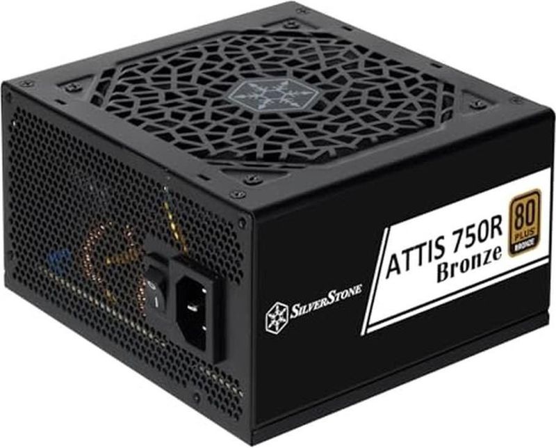 SilverStone Technology - SST-AT750R-BF - ATX Voeding - 750W - 80 Plus Brons - ATX-3.1