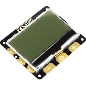 Pimoroni GFX HAT - 128 x 64 LCD-scherm met RGB-achtergrondverlichting (HAT-aansluiting), Elektronica benodigdheden + Behuizing