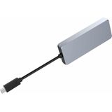 Conceptronic DONN22G laptop dock & poortreplicator Bedraad USB 3.2 Gen 2 (3.1 Gen 2) Type-C Grijs