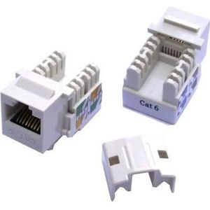 Datacom Keystone cat6 wit UTP, Netwerk accessoires