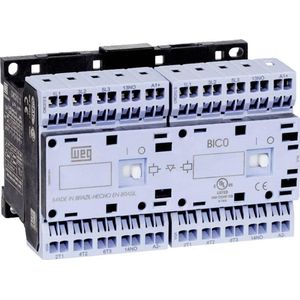 Weg CWCI07-01-30D24S Omkeermagneetschakelaar 6 NO-contacten 3 kW 230 V/AC 7 A met hulpcontact, Relais