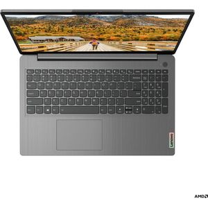 Lenovo IdeaPad 3 15ADA6 AMD Ryzen™ 7 3700U Laptop 39,6 cm (15.6") Full HD 12 GB DDR4-SDRAM 512 GB SSD Wi-Fi 5 (802.11ac) Windows 11 Home Grijs