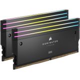 Corsair - Dominator Titanium - RAM - Zwart - 2 x 32GB, 6400 MHz, DDR5, DIMM 288 pin