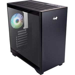In Win A5 (ATX, Mini-ITX, mATX), PC-behuizing, Zwart