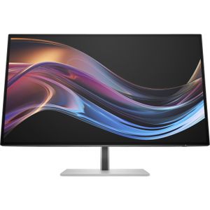 HP 727pk Docking Display (3840 x 2160 Pixels, 27"), Monitor, Zwart, Zilver