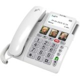 Beafon - ML10 LTE - 4G Thuistelefoon - Wit - Simkaart - Met SOS-knop