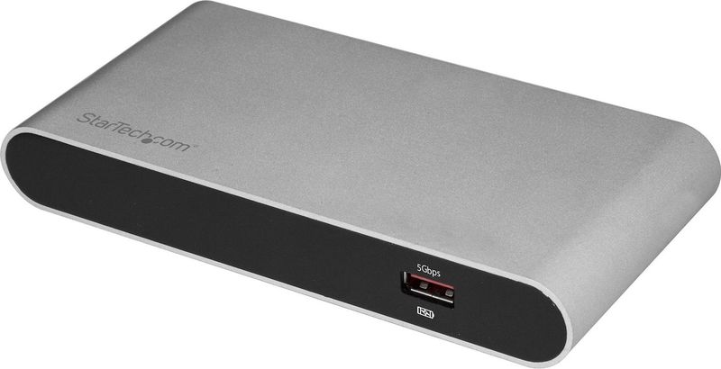 StarTech - Thunderbolt 3 naar USB 3.1 Controller Adapter - Zilver - Docking Station met 4 Havens