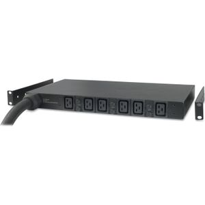 APC Rack PDU Basic 1U 32A 22kW 400V (6)C19 Snoerlengte (2,5 meter) IEC309, UPS accessoires