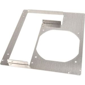 DimasTech - PCI-Backpanel - Zilver - Aluminium - Mini-ITX - 2 Slots