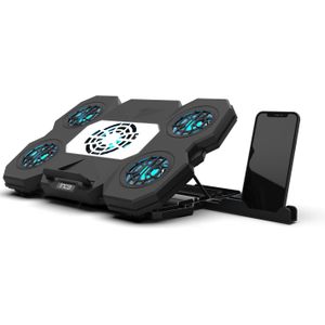 Inca - INC-614GMS - Notebookkoeler - Zwart - Kunststof