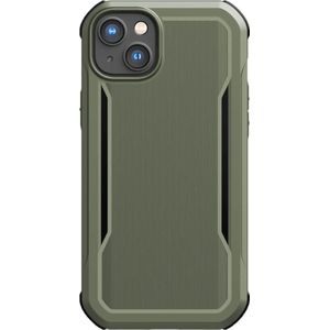 X-Doria Fort Case iPhone 14 met MagSafe gepantserde hoes groen (iPhone 14), Smartphonehoes, Groen
