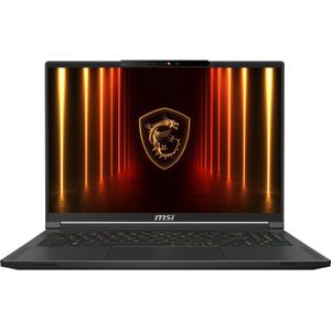 MSI Stealth A16 AI+ A3XWJG-038ES (16", 1000 GB, 64 GB, DE, AMD Ryzen 9 7900), Notebook, Zwart