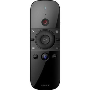 UMAX Luchtmuis M1, Muis, Zwart