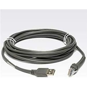 Zebra Datakabel - USB (M) - 4,6 m - rechte stekker, Accessoires voor barcodescanners