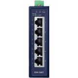 PLANET ISW-500T - 5-Port Industrial Fast Ethernet Switch - IP30 - Metalen Behuizing