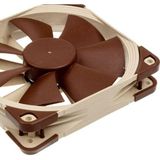 Noctua - NF-F12 - Ventilator - Bruin - 120mm, 5V, 1500 RPM, 22.4 dB(A)