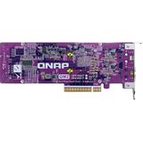 QNAP - QM2-2P410G1T - PCIe Kaart - 2xPCIe 2280 M.2 SSD-slots - 10GbE NBASE-T-poort