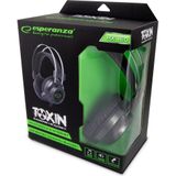Esperanza GAMING Headset TOXINE - Microfoon HX460 - 2m Kabel