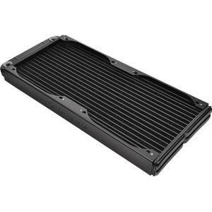 Thermaltake Waterkoeling - Pacific R360S slanke radiator (360 mm, 4 x G 1/4 inch) - Pacific R360S slanke, Waterkoeling radiatoren, Zwart