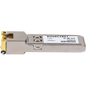 CBO Huawei SFP-GE-T Compatibel BlueOptics SFP BO08C28S1, Zendontvangers, Zilver