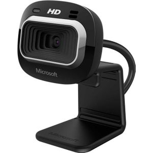 Microsoft LifeCam HD-3000 (0.90 Mpx), Webcam, Zwart