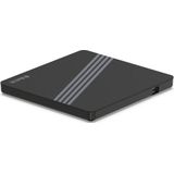 Hitachi HLDS Multi OS DVD Writer ultra slank USB 2.0 zwart (DVD-station), Optische drive, Zwart