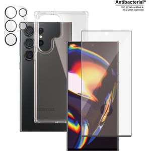 PanzerGlass Hardcase+Glasbundel (Galaxy S23 Ultra), Smartphone beschermfolie