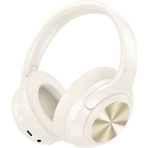 Hoco - W54 - Draadloze Koptelefoon - Wit - Bluetooth - ANC