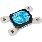 Aqua Computer Cuplex Kryos NEXT RGBpx AM4 - Acryl + 925 Zilver, schwarz