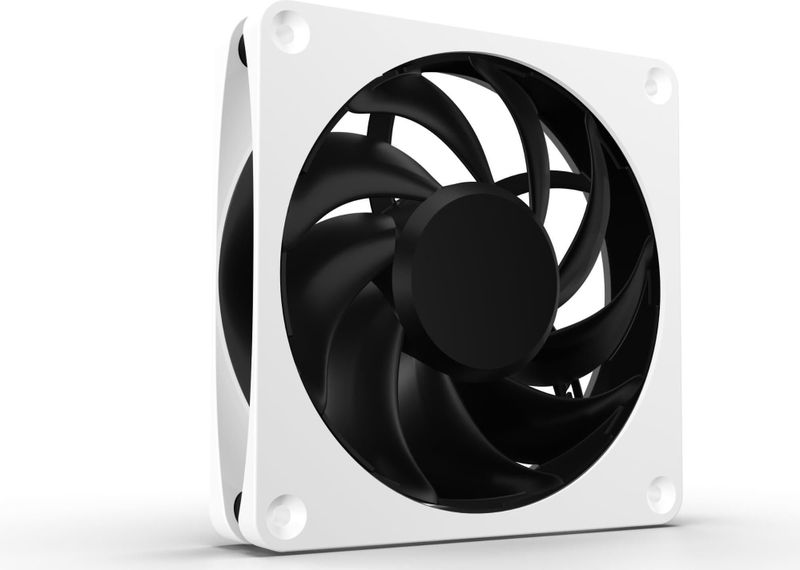 Alphacool - Apex Stealth - Ventilator - Wit - Metaal - 120mm