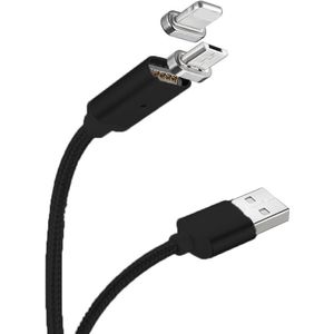 cyoo Magnetische USB oplaad- en datakabel (1 m, USB 2.0), USB-kabel