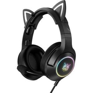 Onikuma - K9 - Gamingkoptelefoon - Zwart - Bedraad - RGB