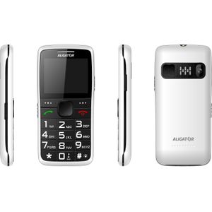 Aligator A675WH (2.20", 2G), Sleutel mobiele telefoon, Wit