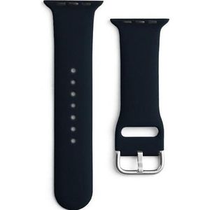 iLike Horlogeband Ultra / 8/7/6/5/4/3/2 / SE (49/45/44 / 42mm) Silicone (49 mm, 45 mm, 44 mm, 42 mm, Silicone), Horlogebandjes, Zwart