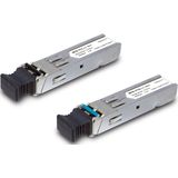 Planet - SFP-poort 100Base-FX Zendontvanger - Zilver - 1310nm - 20KM