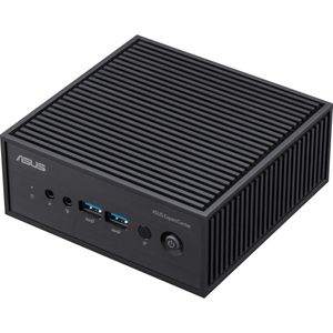ASUS MiniPC-systeem PN42-SN006AV Celeron N200 ventilatorloos 4GB 128GB M.2 SSD WiFi 6E BT (128 GB, 4 GB, Intel UHD Graphics), PC, Zwart
